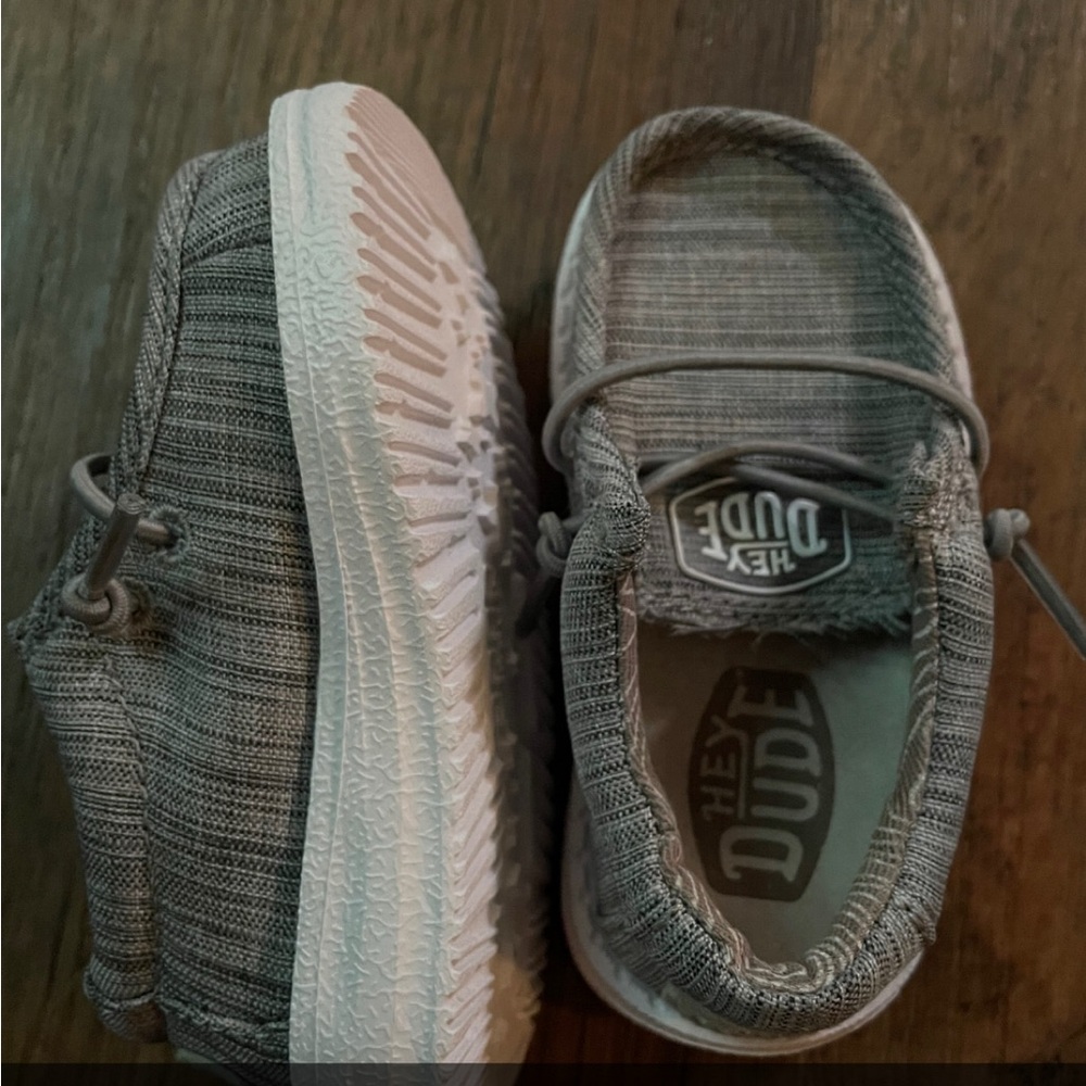 Hey Dude Kids Gray Shoes